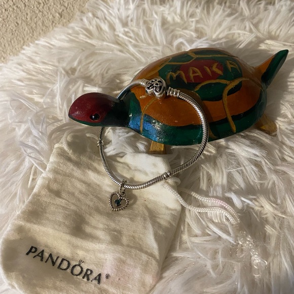 7” sterling silver bracelet. - Picture 2 of 3